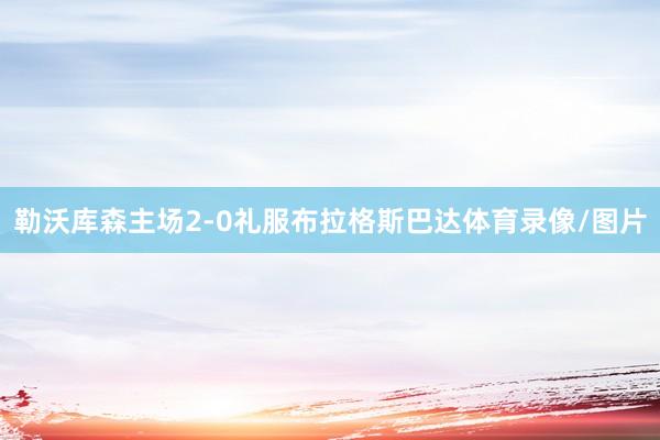 勒沃库森主场2-0礼服布拉格斯巴达体育录像/图片