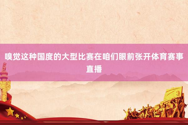 嗅觉这种国度的大型比赛在咱们眼前张开体育赛事直播