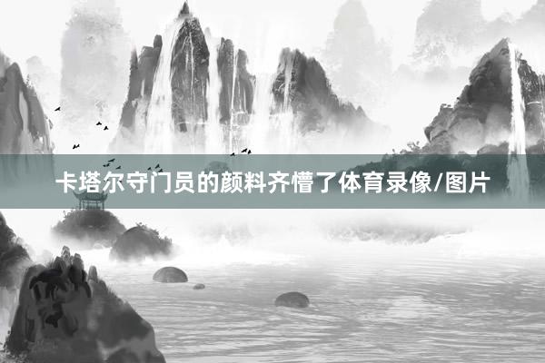 卡塔尔守门员的颜料齐懵了体育录像/图片