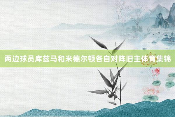 两边球员库兹马和米德尔顿各自对阵旧主体育集锦