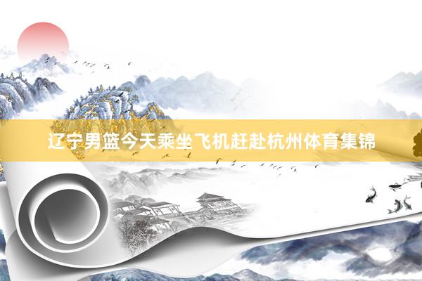 辽宁男篮今天乘坐飞机赶赴杭州体育集锦