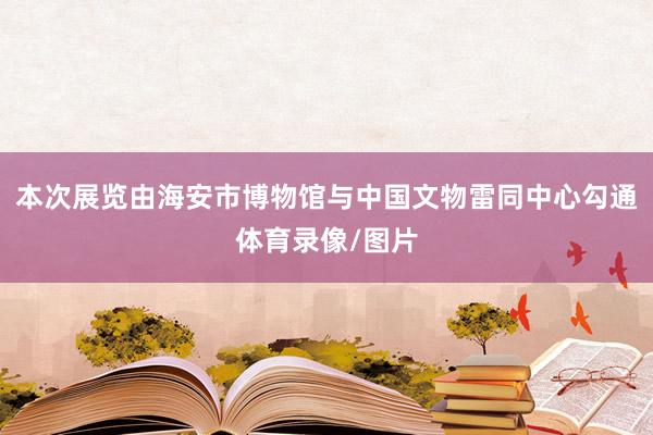本次展览由海安市博物馆与中国文物雷同中心勾通体育录像/图片