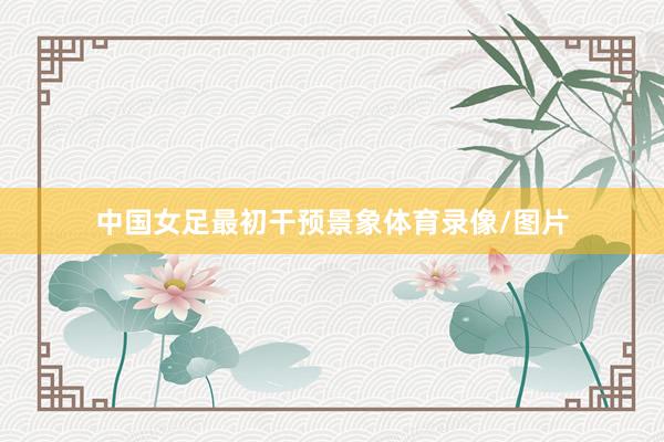 中国女足最初干预景象体育录像/图片