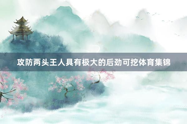 攻防两头王人具有极大的后劲可挖体育集锦