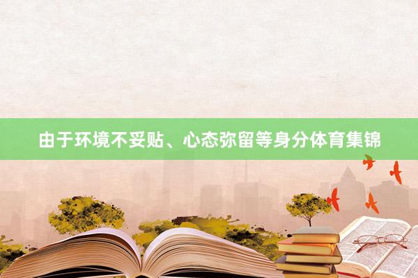 由于环境不妥贴、心态弥留等身分体育集锦