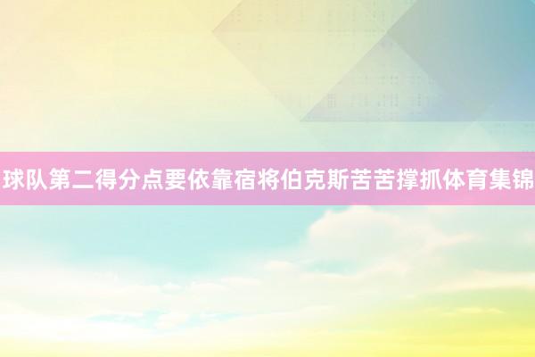 球队第二得分点要依靠宿将伯克斯苦苦撑抓体育集锦